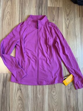Athletic Works Magenta Full-Zip Women's Jacket